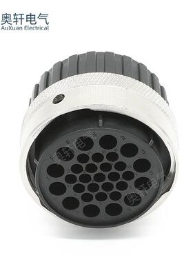 1接9900-2006汽车5防水连器塑壳PUZ接插件ITT型31孔圆形航空插头