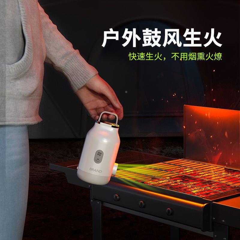露营用野营便携式户外充气521照明迷你两用营地灯品户外气垫电动