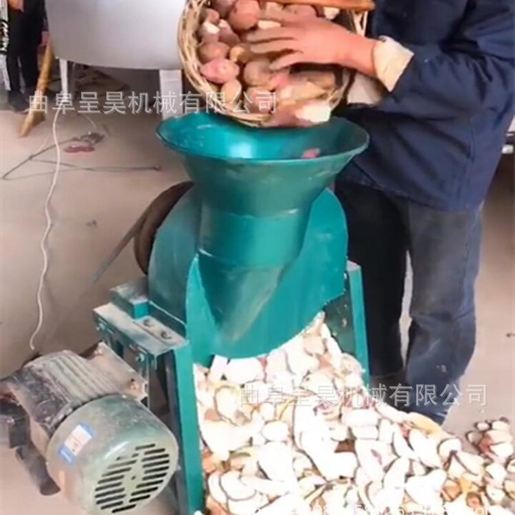 木薯切片机片家现货红薯土豆姜何首乌鲜切机厂直供家ZDZ用黄姜切