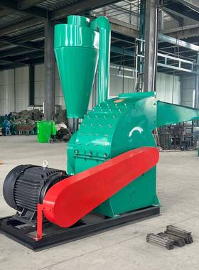 秆锤片式玉米棒碎粕机玉米秸豆花生秧粉碎机70473锤片式木署粉碎粉机