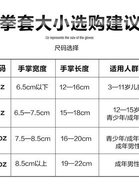 业拳击手套成人男女泰专拳拳48103套儿童散练训搏击格斗打打沙袋