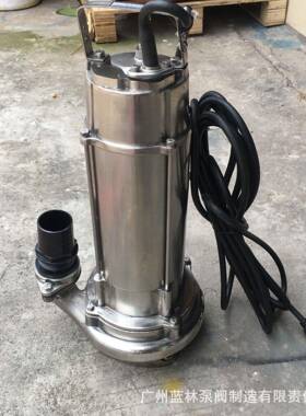 Q65W305-25锈钢潜水不泵.5PTWkw不锈钢污水污物潜水电泵