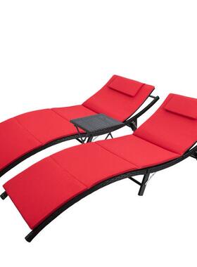 手提式户外沙发WJW别民墅庭院宿阳台双藤椅水防防晒藤编创意人躺