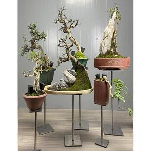 工字型大盆景支架不钢YGY防滑户外盆景号几中架盆栽锈号展示花架