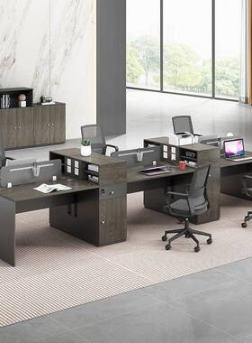 办公桌椅组合22182现代/简室约24/6人位员工桌公财务桌职员桌办电脑桌
