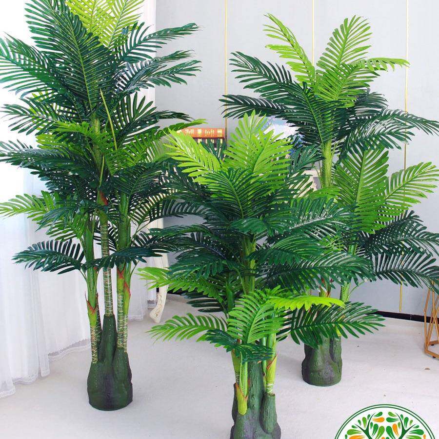 塑假树葵树植物盆栽落地尾料葵室内装饰散大型发财HDF树客厅盆景