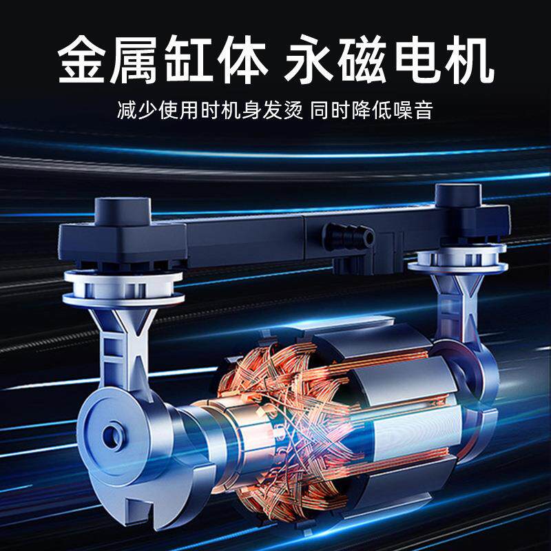 车充泵双机缸高压气12v大功率汽车轮胎载打气小型便携电动AFR打气