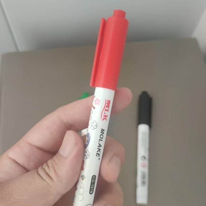 儿学童白玩板笔厂家彩色OHP性可擦写生环保画笔多水色具笔用可擦