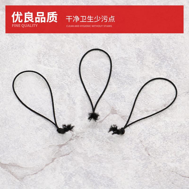 新款色鱼丝打结细绳饰品配件黑挂件机挂尾带绳用WCV吊牌手细绳线