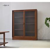 柜丹麦复古中古复推拉RUL门刻缅甸木书柚柜餐边家具