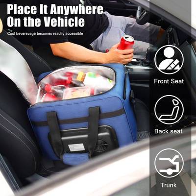 体NGL制冷加热提野餐包防水保半导温包保温袋户外车载冷暖手袋