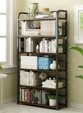 cs白色简易书整理NUG架收小纳置物架子面上铁艺多层落地儿桌童学