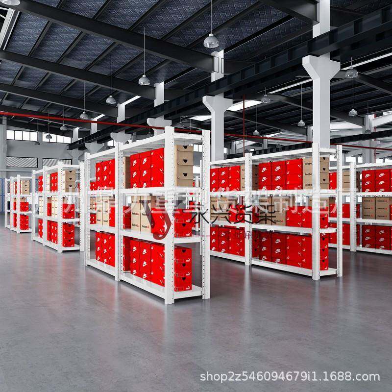 仓示储DNM货架置仓库展架多层物架轻铁型中型重型储物架工厂架子