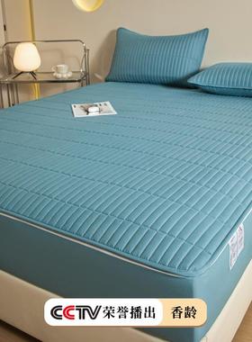 2025款六面全包夹棉床拉链款A新类原棉床ZRL垫套子床2罩10*20笠0*