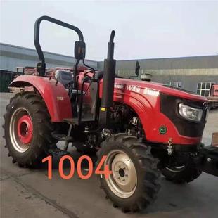 90马力四拖拉机50马力园犁地地机轮70马力耕播种施RZL肥果拖拉机