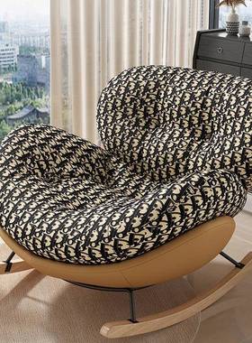 可简约现代摇摇椅UTE阳午台客厅休闲躺椅卧家用睡懒人沙发椅可室