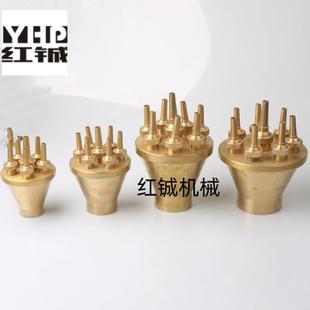 中直上喷头全铜不心锈钢直喷高射VDK高水柱喷泉喷水景假水山庭头