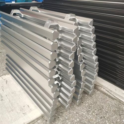 无框玻璃门拉手 定制 肯德基门有框门大门把手 黑色银色 歪脚拉手