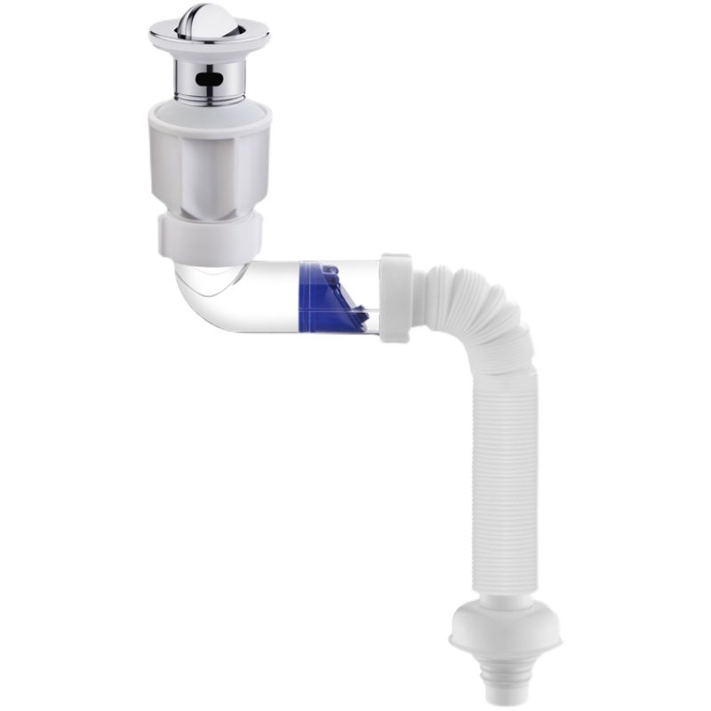 洗脸盆防臭下水管洗手池台盆器通用面盆软管排水配件漏水管子