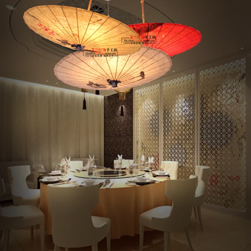 非遗油纸伞加粗加硬骨架加厚3层手工防水不变色纸伞灯道具伞灯