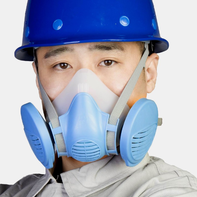 宝顺安kn100防尘口罩防工业粉尘打磨电焊专用鼻罩透气可清洗面具