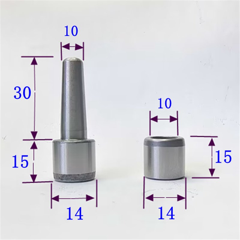 10外径1导柱导精准定位销材20cr硬度2橡胶硅胶模具导柱