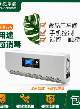 3G壁挂式臭氧消毒机养殖场幼儿园FG臭氧发生器食品厂医院包材车间