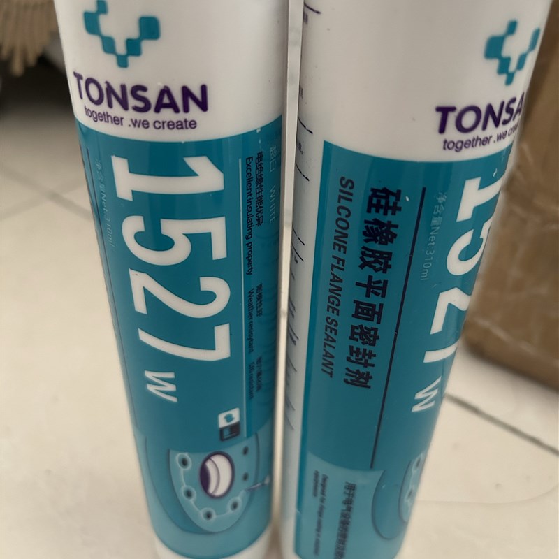 可赛新1527W硅橡胶平面密封剂高强度防霉变电气设备密封胶310 m 1