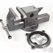 重型牛角台虎钳精密平口钳夹具台钳工作台多功能台钳工作台高精度