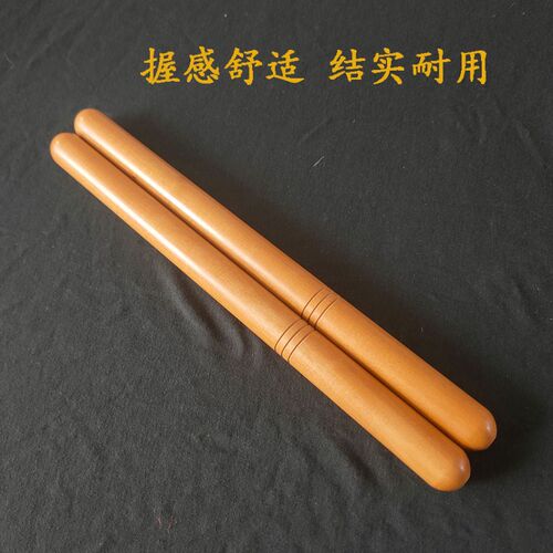 枣木木质堂鼓槌一对排鼓棒中国大鼓鼓棒红鼓小鼓锤敲鼓棍打鼓棒