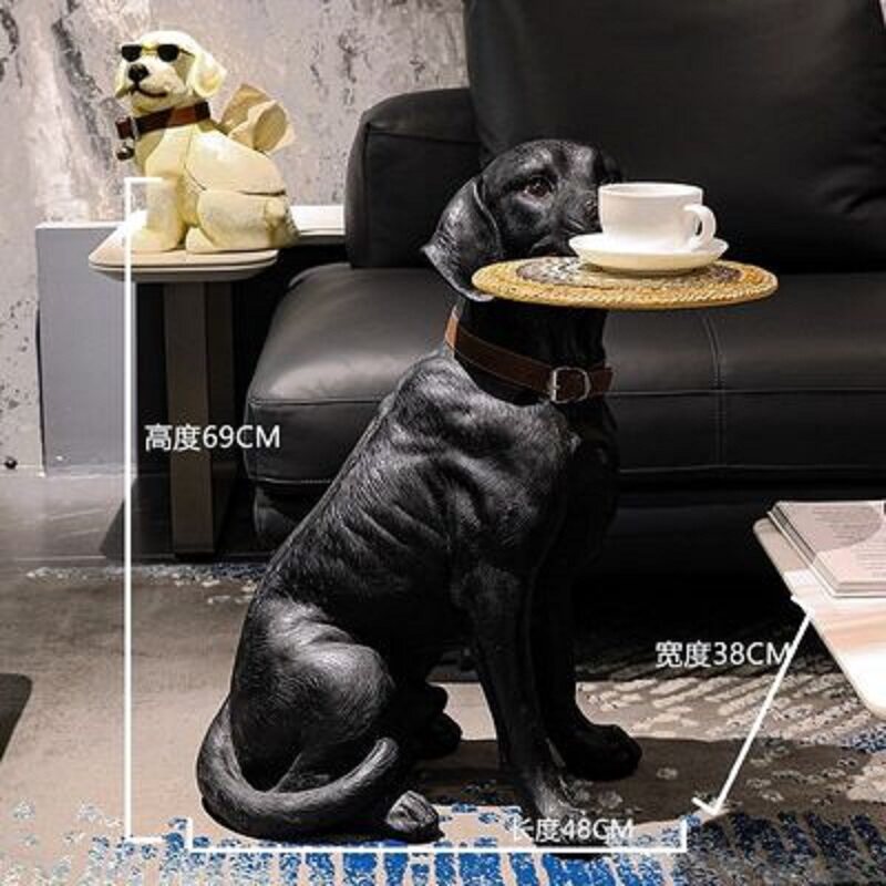 狗摆件客厅斑点狗哈士奇金毛拉多模型装饰创意乔迁新居开业礼品