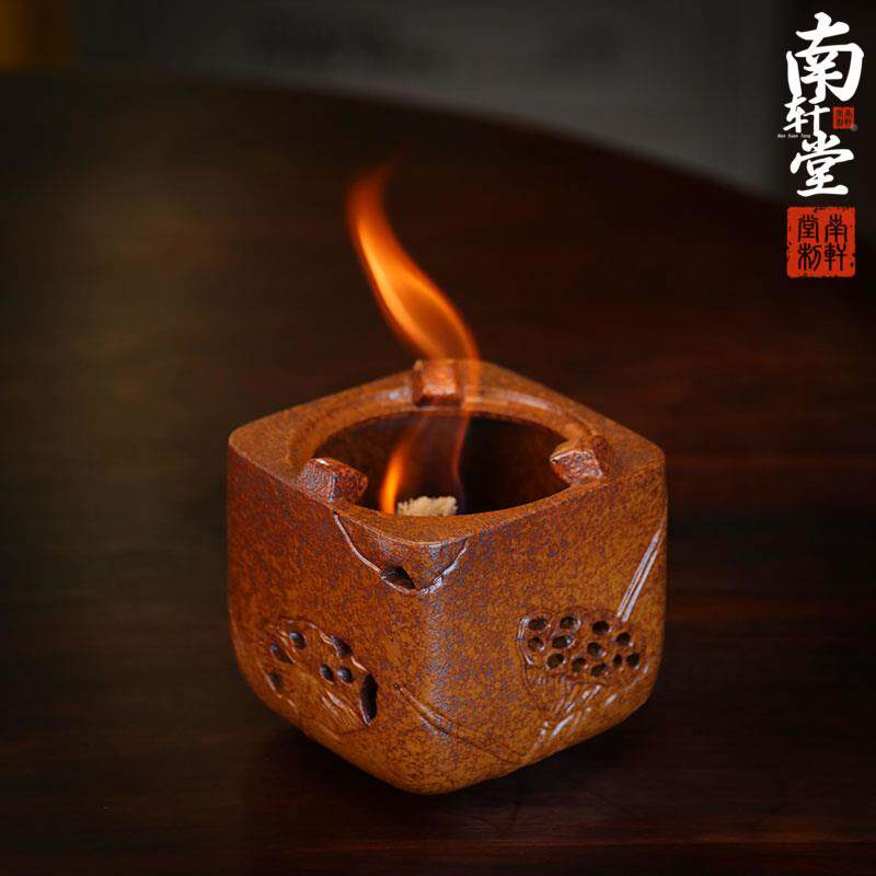 古紫砂还原藤编南瓜提GWC烧梁煮装茶壶围炉煮茶套功夫茶复道具