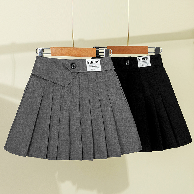 女童半身裙百褶裙夏季2023新款儿童学院风JK短裙百搭春秋女孩裙子