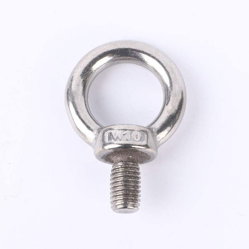 304不锈钢船用吊环螺母起重吊环螺丝吊母圆环螺帽M6M8M10M12M14