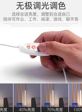 酷毙灯宿舍led灯管神器灯台灯书桌大学生寝室USB可充插电台灯