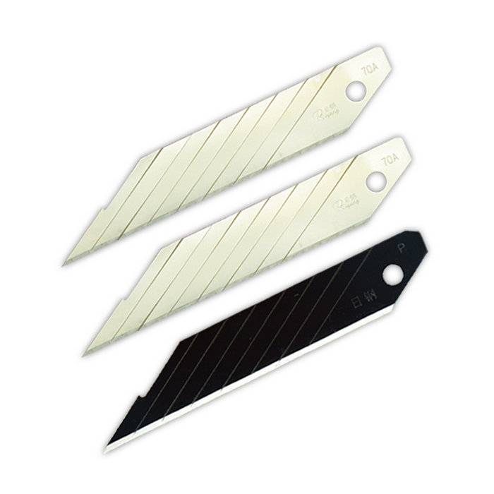 日钢美工刀片RG-70A 30度锐角尖角18mm大号汽车贴膜刀片美工刀