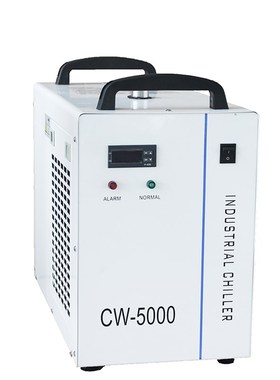 CW5000 5200激光散热冷水机工业制冷水箱循环制冷机 激光水冷机
