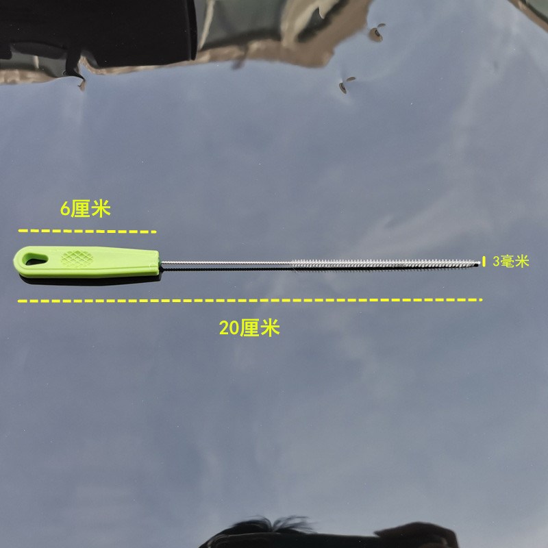 试管刷长刷子茶具饮水机水管刷 孔刷水杯吸管刷奶瓶刷 内壁清洁刷