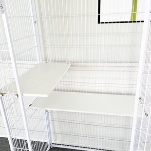 猫笼隔层板跳板休息台木质别墅平台加层獒运自由空间实木板可定制