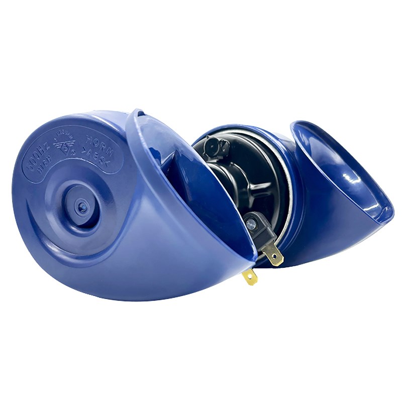 汽车蜗牛喇叭超响防水12V通用高低音奔驰宝马鸣笛音摩托车安改装