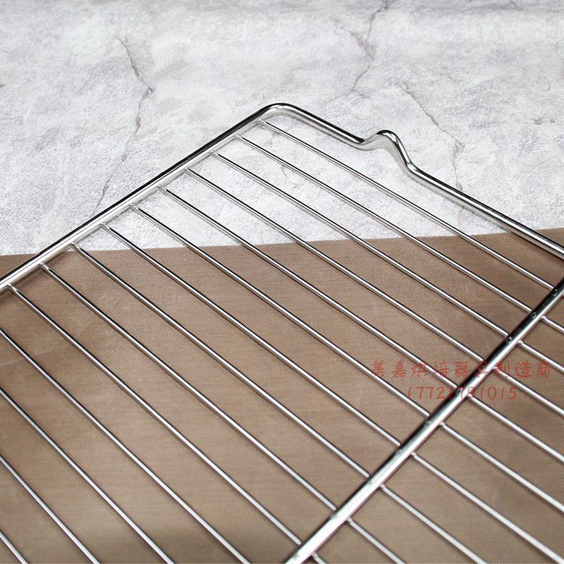 不锈钢烘焙60*40cm凉网 蛋糕凉架 面包冷却架 有脚晾晒网