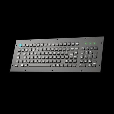 达沃D-8625A-B船舶海事加固键盘304不锈钢防水防尘防盐雾标准键盘