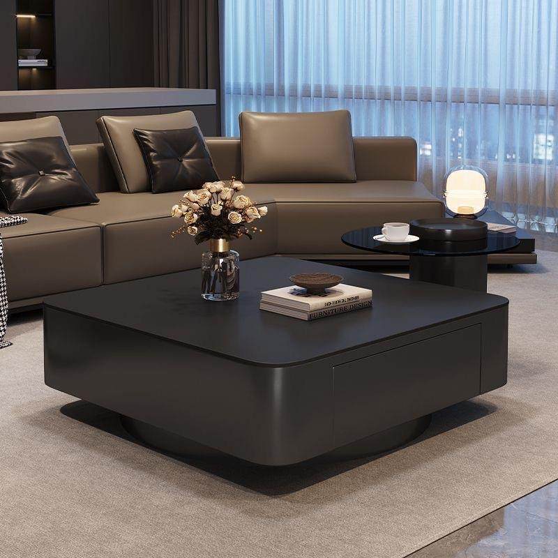 高级轻奢方形意式组合岩板茶几小户型现代简约客厅家用黑色极简,电子元器件市场,其它元器件,淘宝优惠券,粉丝福利购,淘宝优惠卷