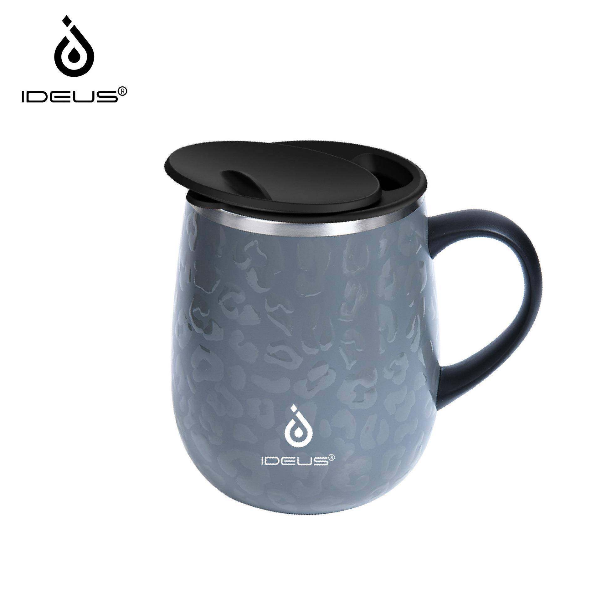 IDEUS 16oz 470ml不锈钢咖啡保温杯保冷杯马克杯咖啡杯户外便携