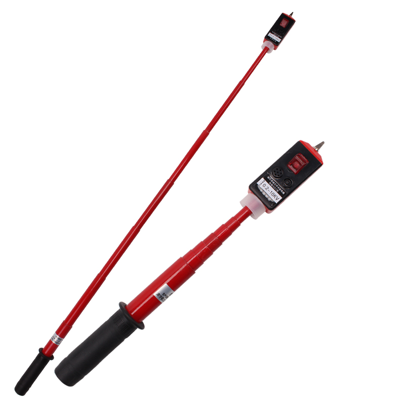 接线高压接触式伸缩验电器10kv测电器验电笔电工高低压验电器