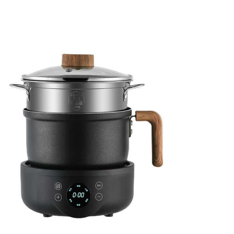 电煮锅多功能家用分离分体式学生宿舍小电锅迷你小型不粘锅电火锅