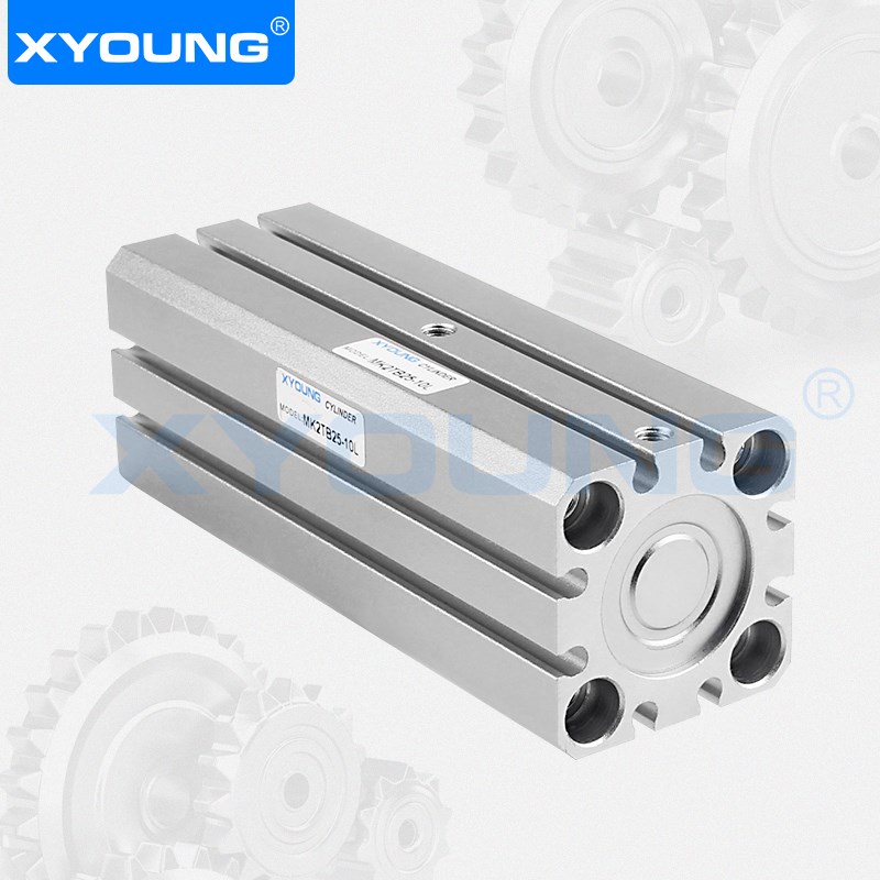 MK232-10L旋转下压夹紧气缸MK2TG32-20R重型旋转气缸导向槽型