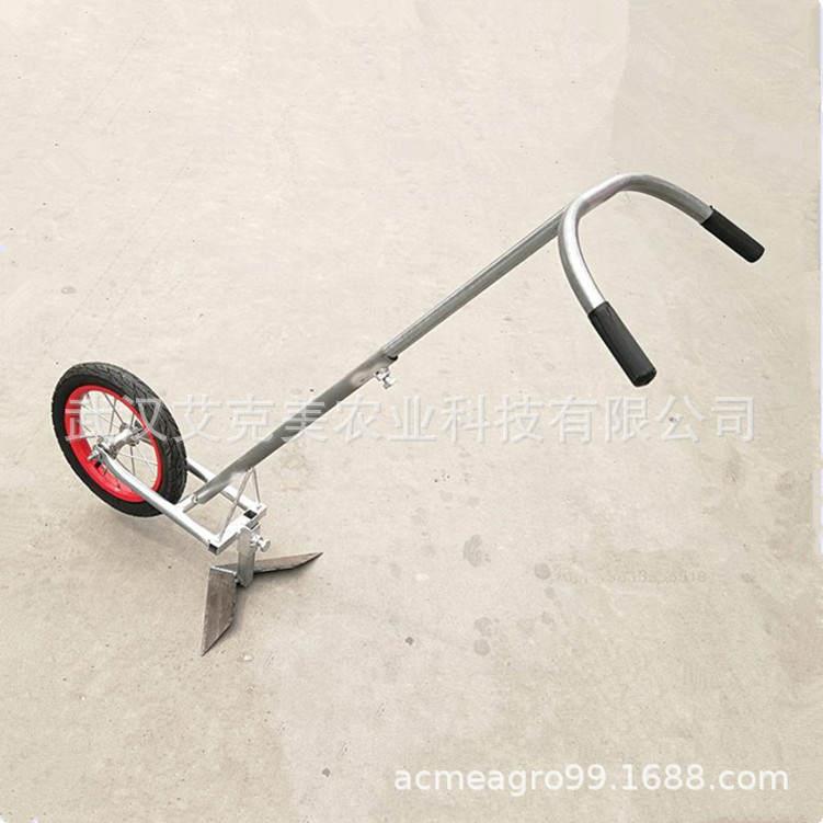 多功能手推式微耕机旋耕机开沟锄地小型松P土微耕X农机具犁农用