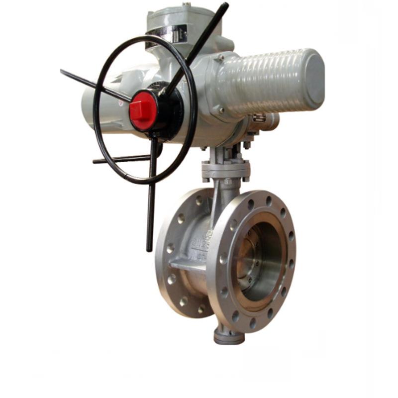 304不锈电动钢碟阀D943W-10P电动法兰式蝶阀DN200不锈钢碟阀门150