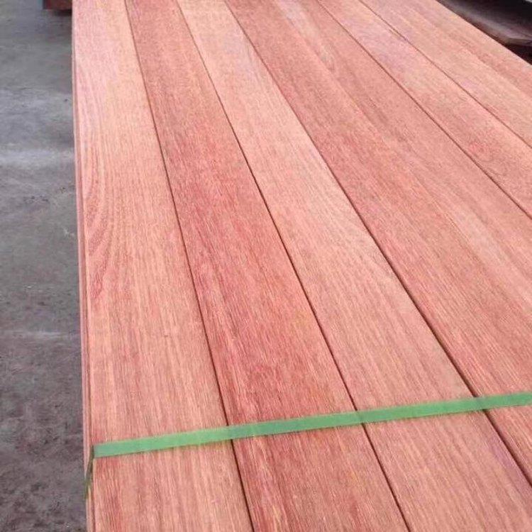 红柳桉菠萝格KYB栈道板地平户外台栏扶手杆户外防腐木板古建圆柱